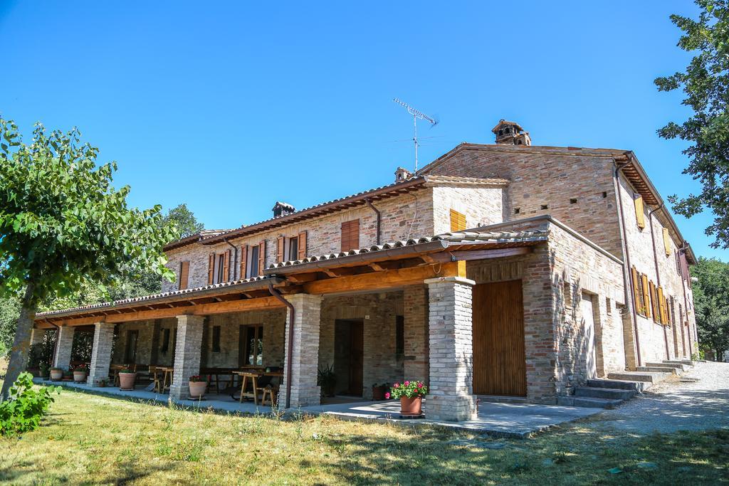 Gasthaus Agriturismo La Caputa Urbania Exterior foto